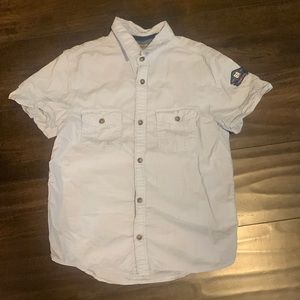 Boys button shirt. Size 10-12.